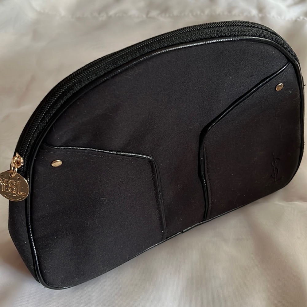 YSL makeup purse black (new but no tag)